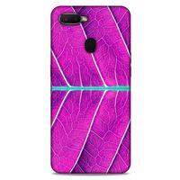Lopard Oppo Ax7 Uyumlu Kılıf Bahar (30) Silicone Case Eflatun