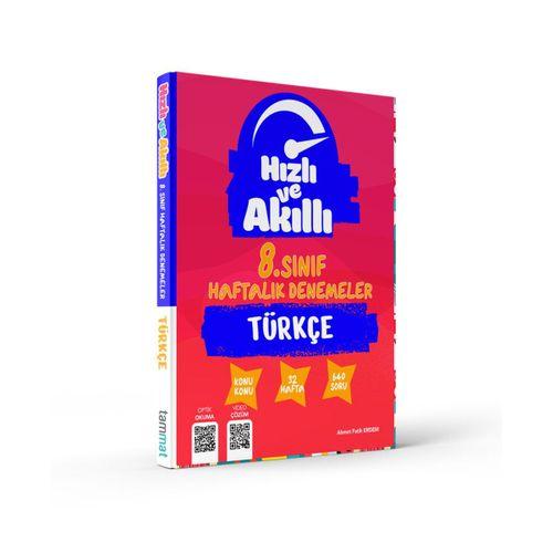 8. Sınıf Türkçe Haftalık Denemeler Tammat Yayıncılık