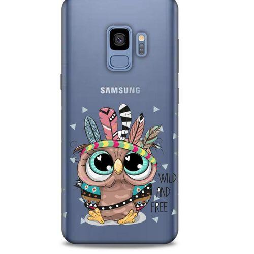 Zoologix (47) Samsung Galaxy S9 Şeffaf Kılıf Silikon Desenli