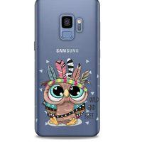 Zoologix (47) Samsung Galaxy S9 Şeffaf Kılıf Silikon Desenli