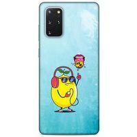 Frutix Limon 01 Samsung Galaxy S20 Plus Kılıf Desenli Silikon