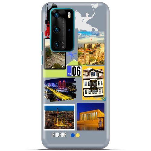 Lopard Huawei P40 Pro Uyumlu Kılıf Şehirli ※ (6) Ankara Silikon Kılıf