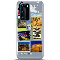 Lopard Huawei P40 Pro Uyumlu Kılıf Şehirli ※ (6) Ankara Silikon Kılıf