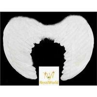 Beyaz Renkli Küçük Boy Bebek Melek Kanadı 30x45 cm