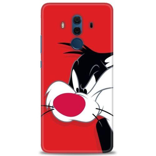 Huawei Mate 10 Pro Kılıf HD Baskılı Kılıf - Sylvester + Tam Ekran Koruyucu