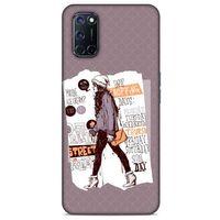 Sokak Modası 31 Oppo A72 Kılıf Desenli Silikon