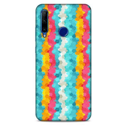 Geometrix 66 Huawei Honor 20 Lite Kılıf Silikon Kapak