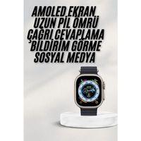 2025 Yeni Model Akıllı Saat Android Ve İos Uyumlu Çağrı Cevaplama