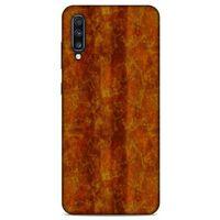 Mermer Desenli (38) Tema Neo Hybrid Kılıf Kehribar Samsung Galaxy A70 Kılıf
