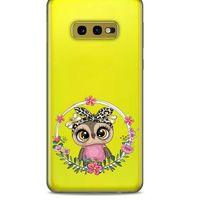 Zoologix (77) Samsung Galaxy S20 Fe Şeffaf Kılıf Silikon Desenli