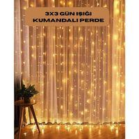 8 Fonksiyonlu Uzaktan Kumandalı Günışığı Perde Peri Led Dekoratif Işık