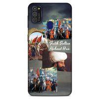 Samsung Galaxy M21 Uyumlu Kılıf Ottoman (3) Kapak Fatih Sultan Mehmed