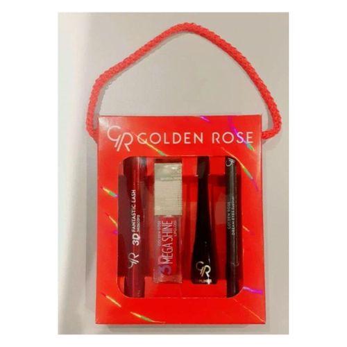 Golden Rose Sevgililer Günü Özel Karma Kofre Set 1(maskara-lipgloss-dipliner-eyeliner)
