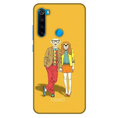 Xiaomi Redmi Note 8 Kılıf FunnyMaX (13) Silikon Kap Turuncu