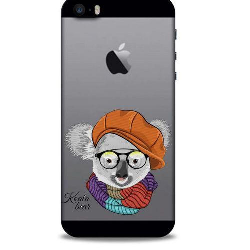 Zoologix (93) Apple Iphone 5S Şeffaf Kılıf Silikon Desenli
