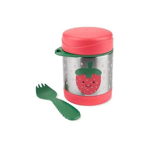 Skip Hop Zoo Paslanmaz Çelik Termos 325 ml Çilek