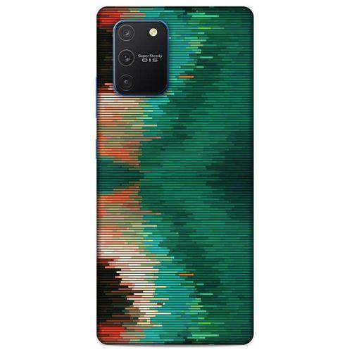 Lopard Samsung Galaxy S10 Lite Uyumlu Kılıf PiXel (15) Antişok Kılıf Çizgili