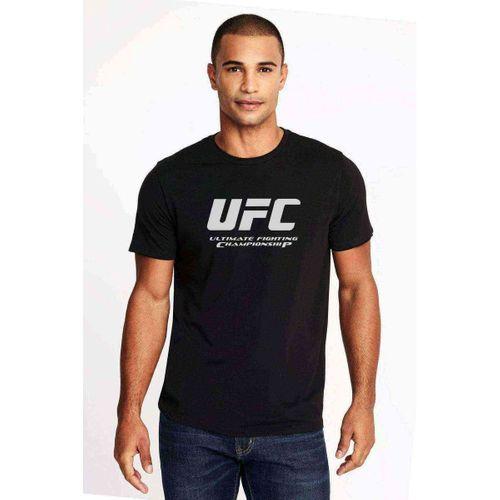 Ultimate Fighting Championship Baskılı Siyah Erkek Tshirt