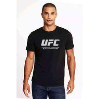 Ultimate Fighting Championship Baskılı Siyah Erkek Tshirt