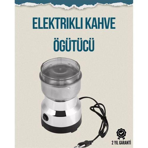 Kompakt Elektrikli Kahve Ve Baharat Öğütücü | 14500 Devir, Şeffaf Kapaklı, Hediye İçin İdeal