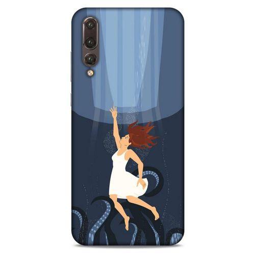 Huawei P20 Pro Kılıf Depresyon (43) Thin Fit Kılıf Mavi Tonları