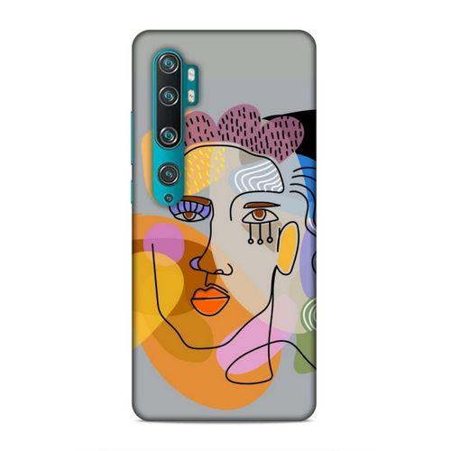 Xiaomi Mi Note 10 Uyumlu Kılıf Face'X 30 Silicone Case Çizim