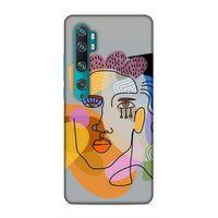 Xiaomi Mi Note 10 Uyumlu Kılıf Face'X 30 Silicone Case Çizim