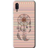 MRCİLETİSİM Samsung Galaxy A02 Kılıf Baskılı Kapak - Mandala Retro +Tam Ekran Koruyucu