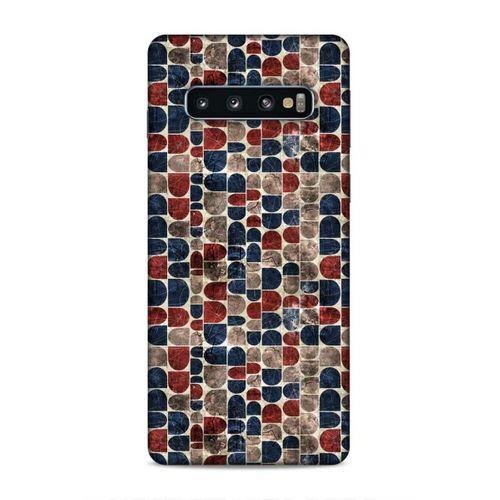 Samsung Galaxy S10 Uyumlu Kılıf Romans (24) Darbe Emici Kılıf Mozaik