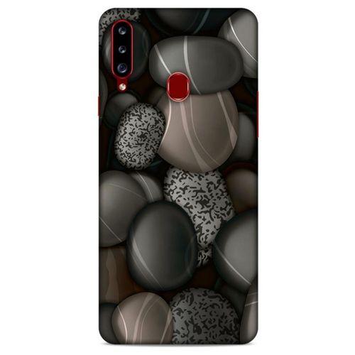 Samsung Galaxy A20s Kılıf Baskılı Özel Seri Taşlı (8) Baskılı Kılıf