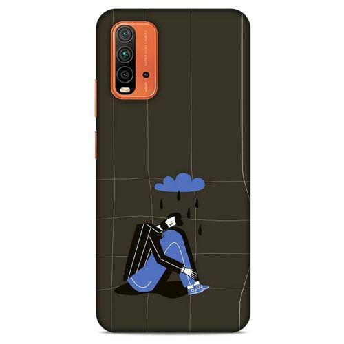 Lopard Xiaomi Redmi 9T Uyumlu Kılıf Depresyon (33) Hybrid Kılıf