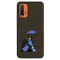 Lopard Xiaomi Redmi 9T Uyumlu Kılıf Depresyon (33) Hybrid Kılıf