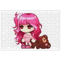 Occult Girl do Fogo Rica Art Work Summoners War Puzzle