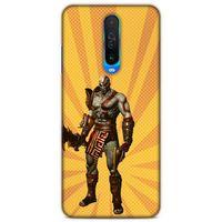 Lopard Xiaomi Redmi K30 5G Uyumlu Kılıf GameX (33) Hybrid Kılıf Turuncu