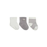Elephant Boy 3'lü Penye Soket Çorap 10135 Ekru