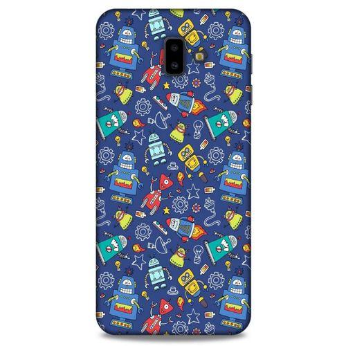 Retro (7) Desen Telefon Kılıfı Renkli Samsung Galaxy J6 Plus Kılıf