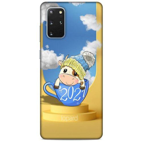 Samsung Galaxy S20 Plus Kılıf FunnyMaX (3) Kapak Sarı Kupa Köpek