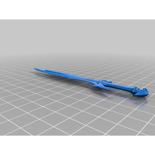 Daedric Büyük Kılıç (Bu ürün Sadece Plastik parçadır - Almadan Önce Soru Sorabilirsiniz)