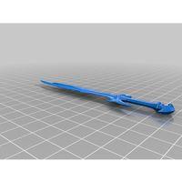 Daedric Büyük Kılıç (Bu ürün Sadece Plastik parçadır - Almadan Önce Soru Sorabilirsiniz)