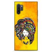 Lopard Samsung Galaxy Note 10 Plus Uyumlu Kılıf Sürreal Yüzler ♀ (34) Slim Armor Kılıf Desenli