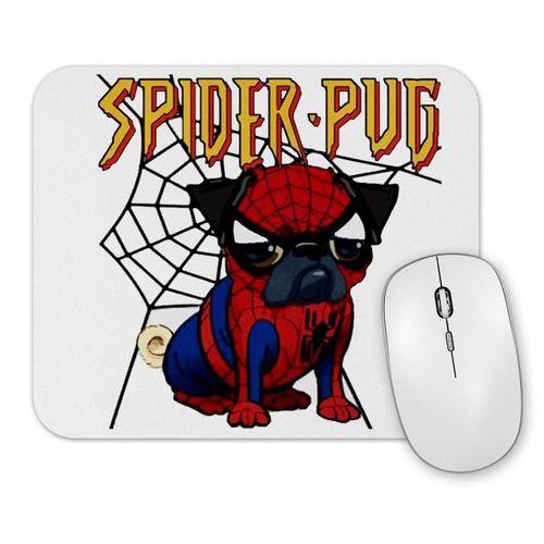 Spider Pug Köpek Örümcek Adam Mouse Pad