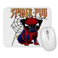 Spider Pug Köpek Örümcek Adam Mouse Pad