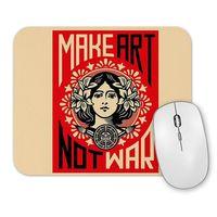 Sanat Yap Savaşma Kırmızı Mouse Pad