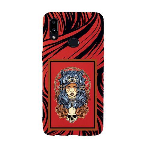 Samsung A10s Warrior Woman Premium Silikonlu Telefon Kılıfı
