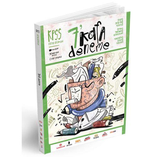 KPSS Eğitim Bilimleri 7 Kafa Deneme Süper Kitap Yayınları