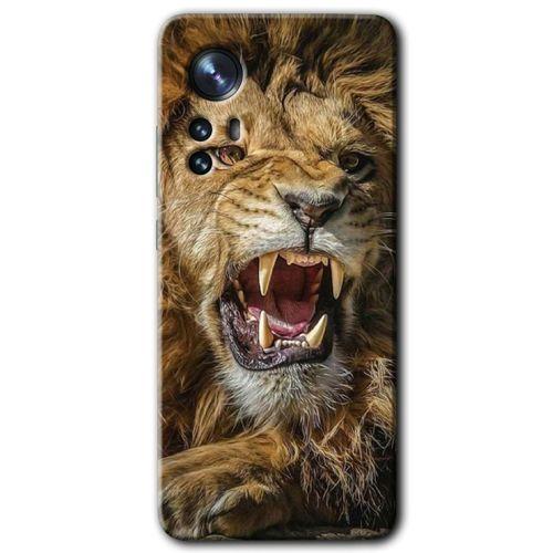 Xiaomi Mi 12 Kılıf HD Desen Baskılı Arka Kapak - Lion King