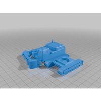 HO Ekskavatör Kapalı Kabin 3D Baskı (Bu ürün Sadece Plastik parçadır - Almadan Önce Soru Sorabilirsiniz)