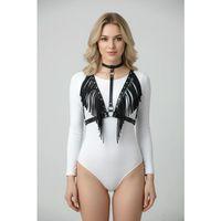 Püskül Ve Deri Büstiyer Harness, Püsküllü Clubwear, Deri Büstiyer - Brf767