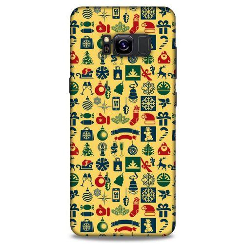 Yılbaşı Süsleri 12 Samsung Galaxy S8 Kılıf Silikon Kapak