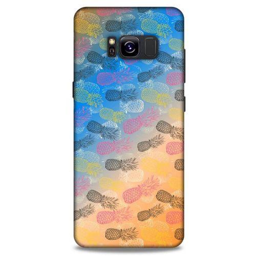 Frutix Ananas 01 Samsung Galaxy S8 Kılıf Desenli Silikon
